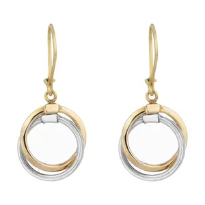  گوشواره طلا 18 عیار زنانه آلند کد KHG23