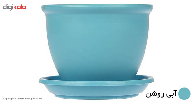 گلدان شهرآذین مدل 3012 ارتفاع 10 سانتی متر