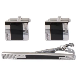 ست دکمه سر دست و گیره کراوات مردانه پیزارو کد 17