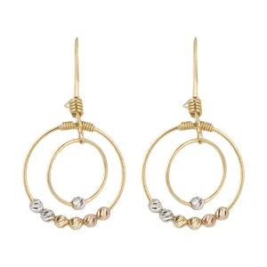  گوشواره طلا 18 عیار زنانه آلند کد KHG7