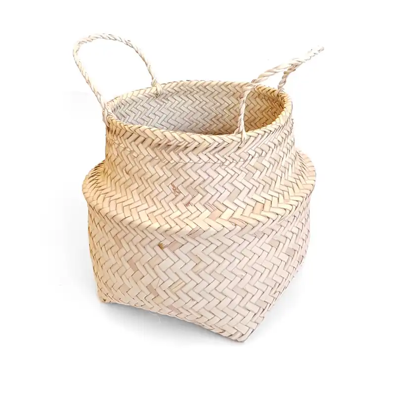 سبد حصیربافی کد01