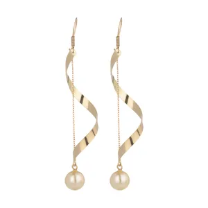  گوشواره طلا 18 عیار زنانه آلند کد KHG4