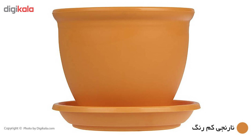 گلدان شهرآذین مدل 3012 ارتفاع 10 سانتی متر