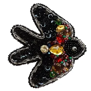  سنجاق سینه زنانه طرح پرستو کد GOL077