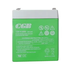 باتری یو پی اس 12 ولت 4.5 آمپر ساعت سی جی بی مدل CB1245