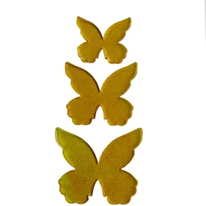 دیوارکوب طرح پروانه کد HJ110 بسته سه عددی