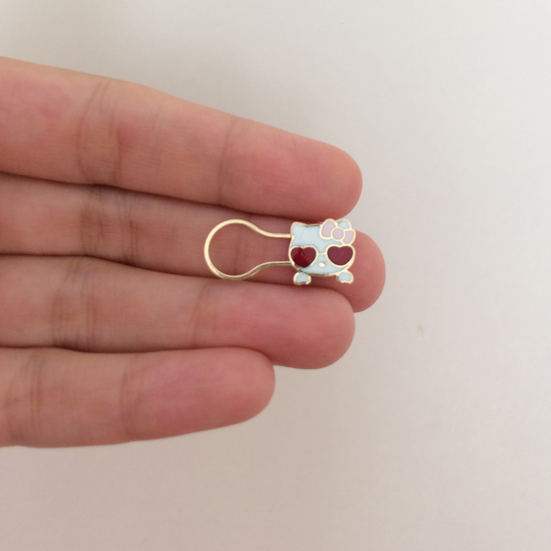 سنجاق سینه طلا 18 عیار زنانه الماسین آذر کد Ki1