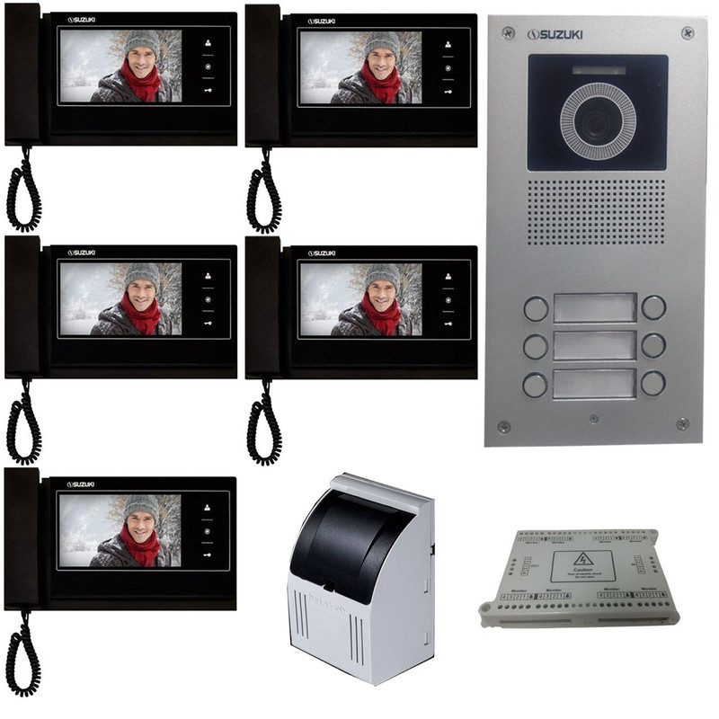 درب بازکن تصویری سوزوکی مدل 727i-5v مجموعه 5 عددی