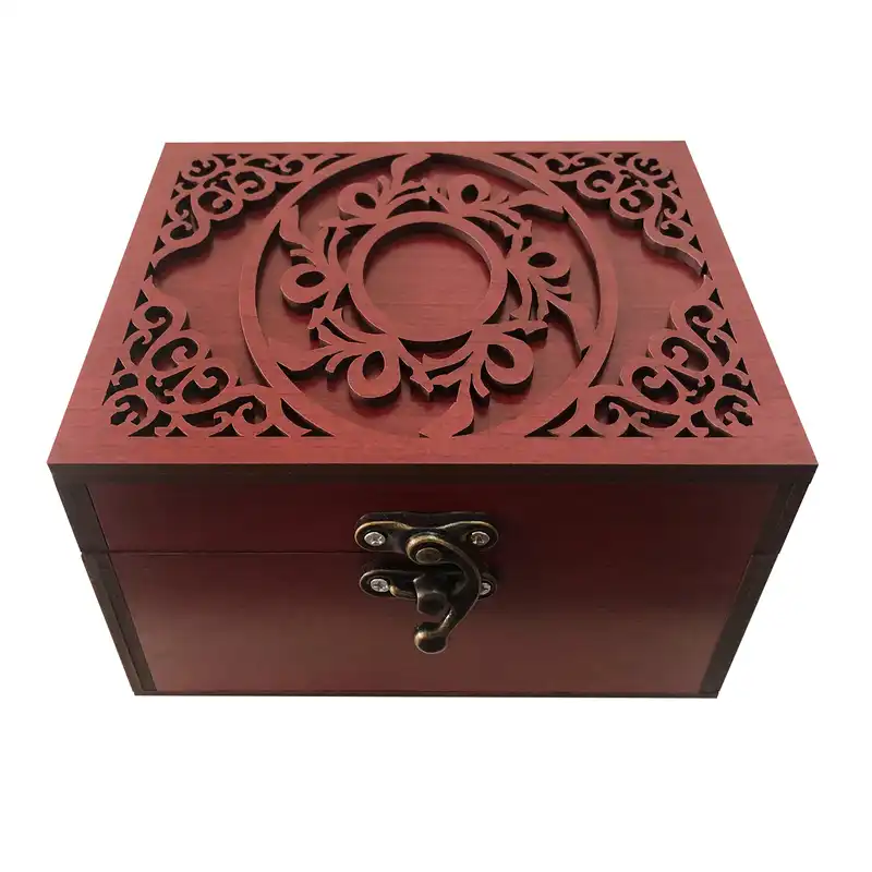 جعبه هدیه چوبی مدل j100