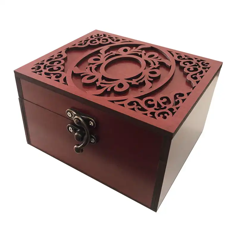 جعبه هدیه چوبی مدل j100