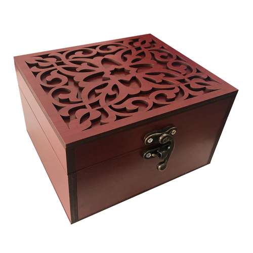 جعبه هدیه چوبی مدل j101