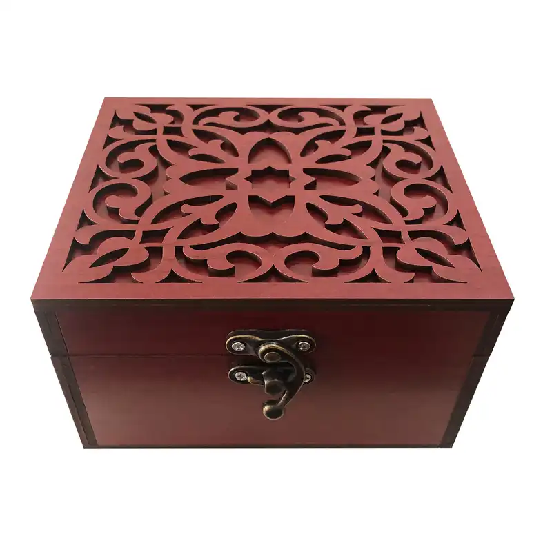 جعبه هدیه چوبی مدل j101