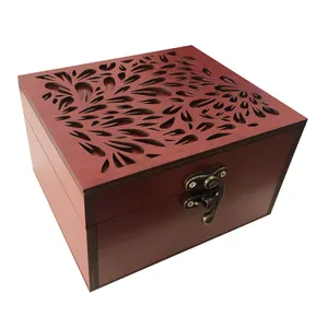 جعبه هدیه چوبی مدل j102