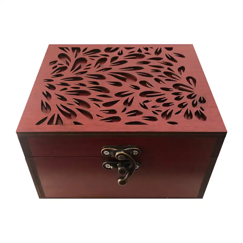 جعبه هدیه چوبی مدل j102