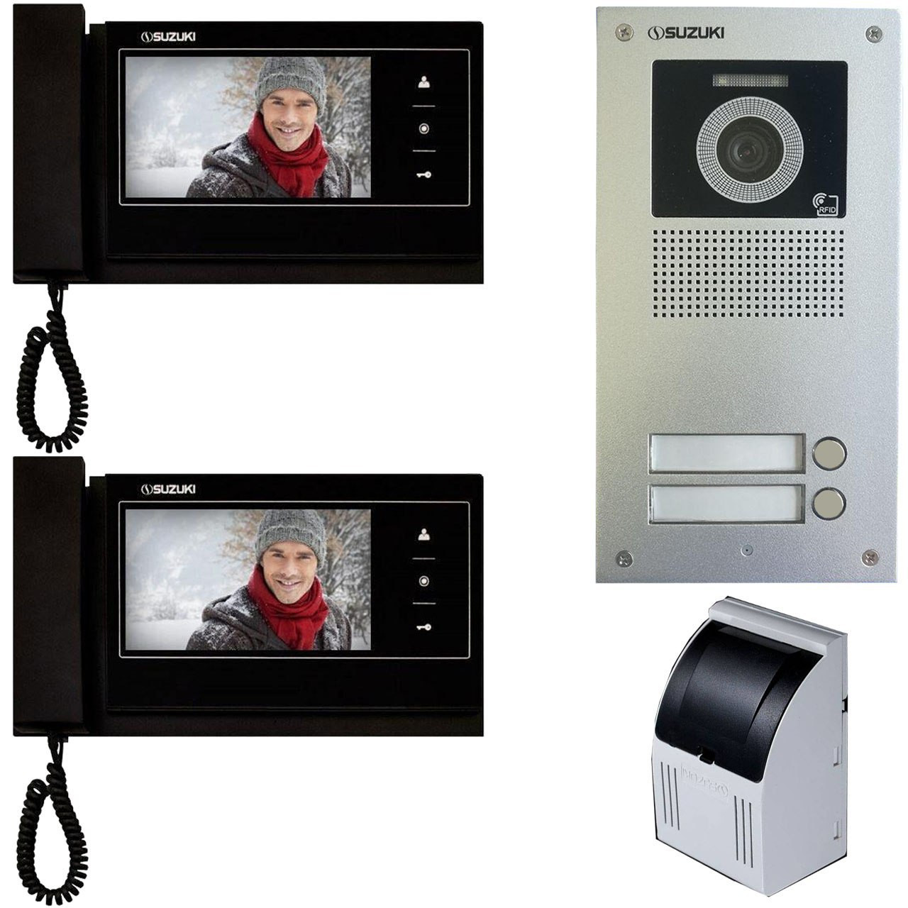 درب بازکن تصویری سوزوکی مدل 727BM-2v مجموعه 3 عددی