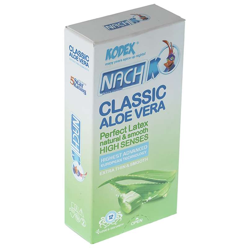 کاندوم کدکس مدل Classic Aloe Vera بسته 12 عددی کاندوم کدکس مدل Classic Aloe Vera بسته 12 عددی