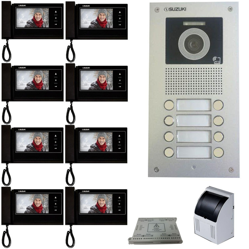 درب بازکن تصویری سوزوکی مدل 727BM-8v مجموعه 9 عددی