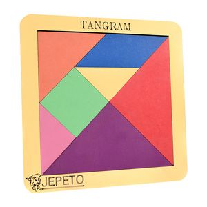 نقد و بررسی بازی فکری ژپتو مدل تانگرام T015 توسط خریداران