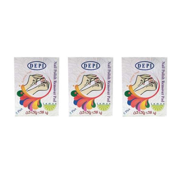 پد لاک پاک کن دپی مدل لیمو مجموعه 3 عددی
