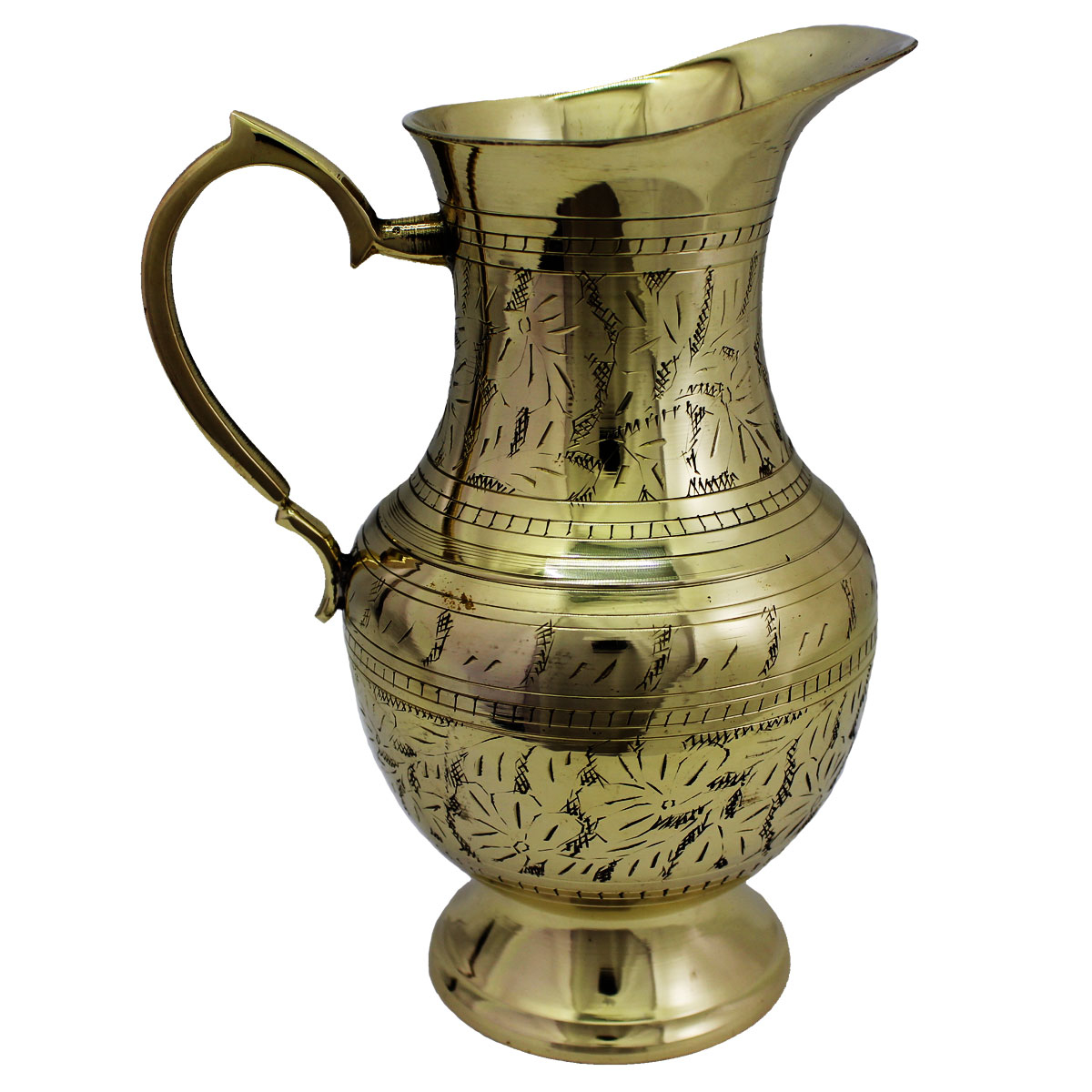 پارچ قلمزنی برنجی کد bz44