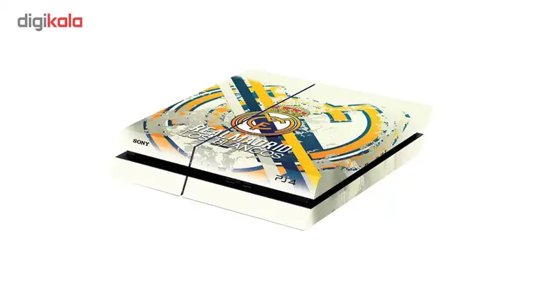 برچسب افقی پلی استیشن 4 گراسیپا طرح رئال مادرید