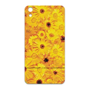 MAHOOT Yellow-Flower Cover Sticker for htc One E9s