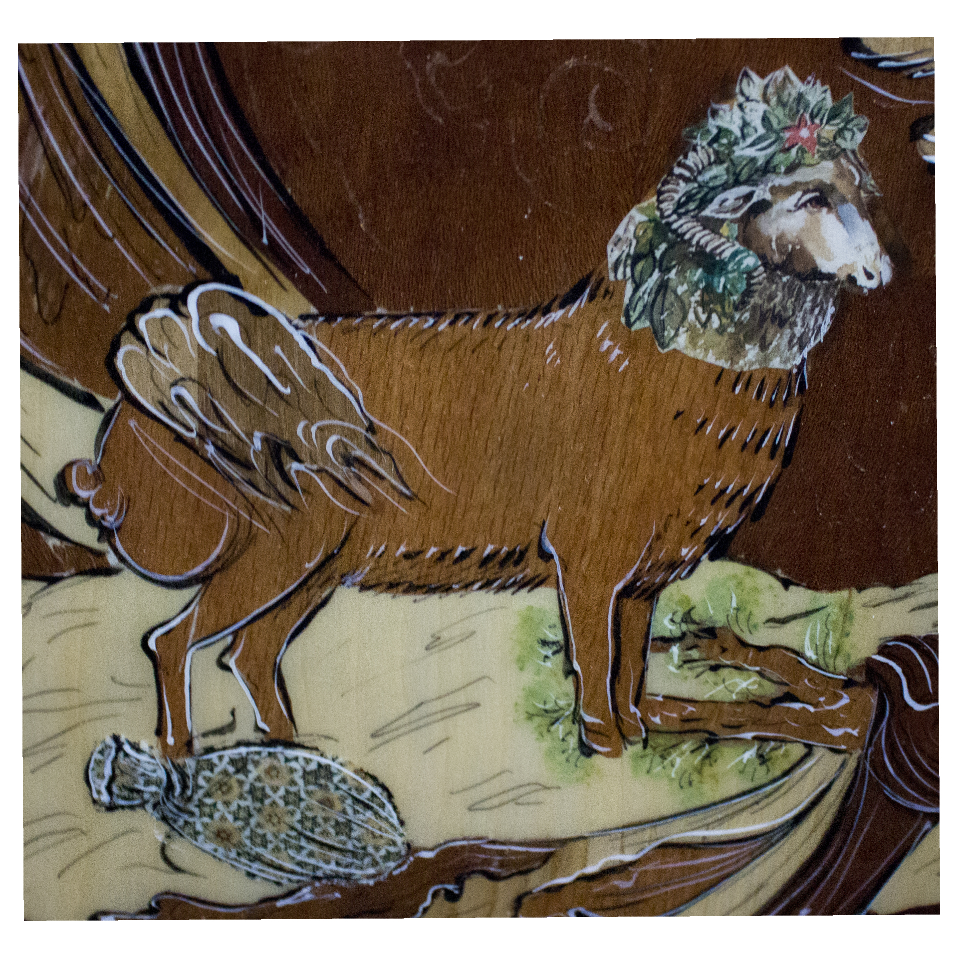 تابلو معرق کاری طرح تسلیم خدا مدل a1