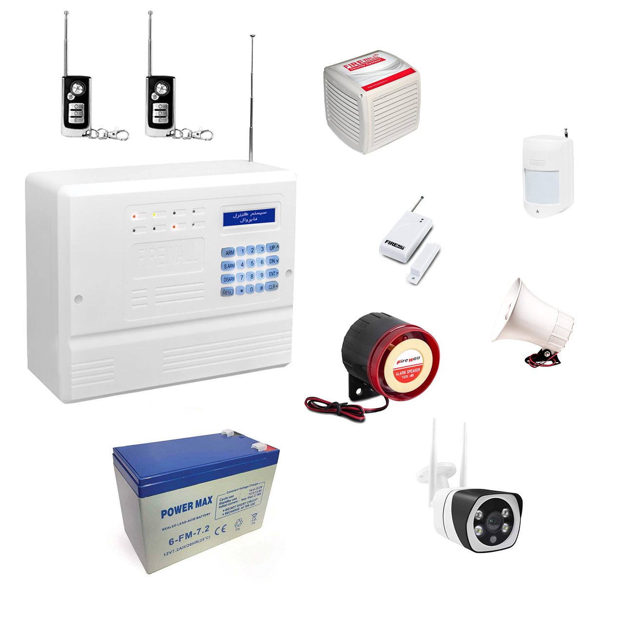 دزدگیر اماکن فایروال مدل PA-10