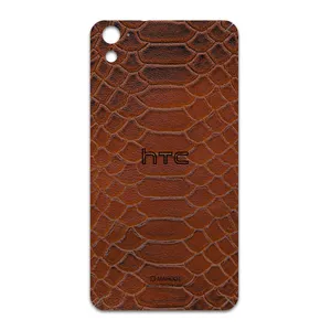 MAHOOT Brown-Snake-Leather Cover Sticker for htc One E9s