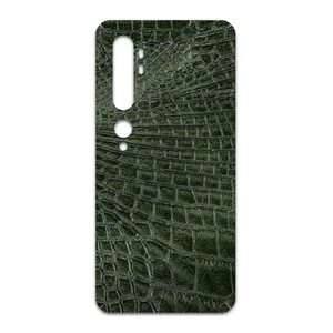 MAHOOT Green-Crocodile-Leather Cover Sticker for Xiaomi Mi Note 10 Pro