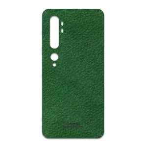 MAHOOT Green-Leather Cover Sticker for Xiaomi Mi Note 10 Pro