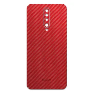 MAHOOT Red-Fiber Cover Sticker for Xiaomi Redmi K30