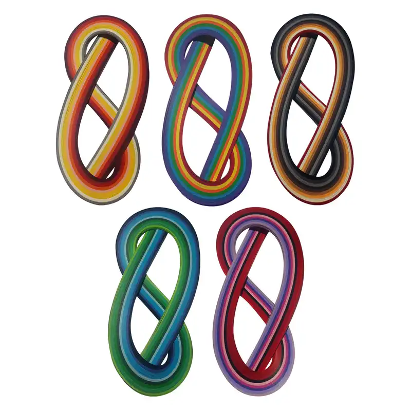 نوار ملیله کاغذی فرتاپیچ کد T7M بسته 5 عددی