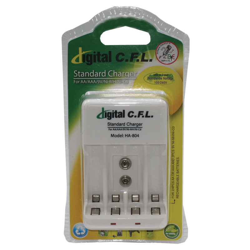 شارژر باتری دیجیتال سی اف ال مدل HA-804