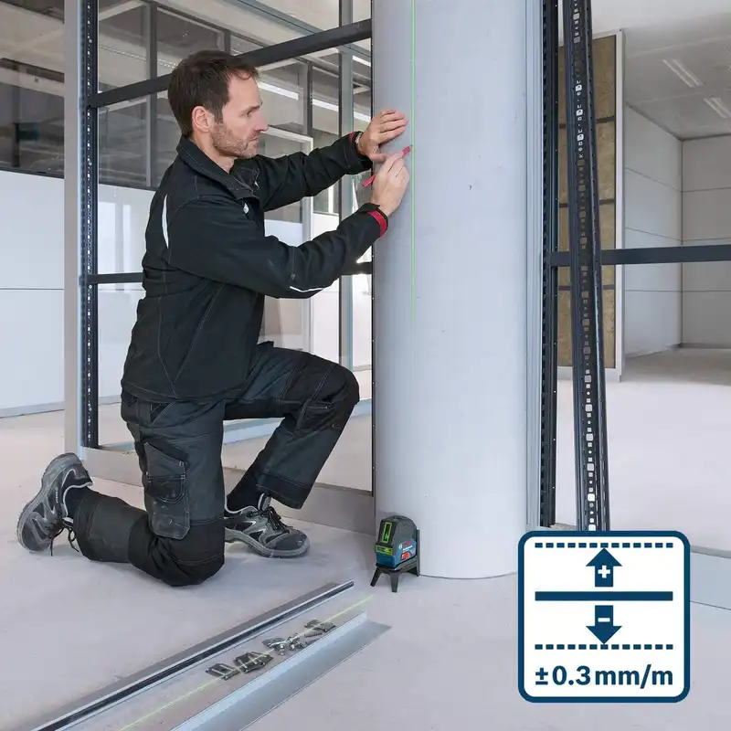 تراز لیزری بوش مدل GCL 2-15 G Box