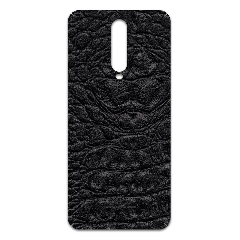 برچسب پوششی ماهوت مدل Black-Crocodile-Leather مناسب برای گوشی موبایل شیائومی Redmi K30