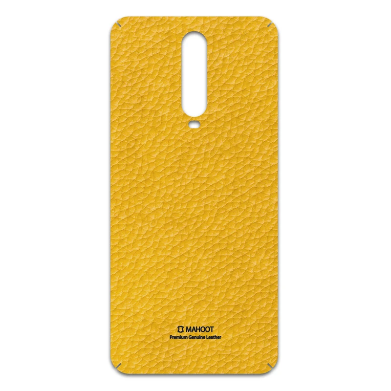 برچسب پوششی ماهوت مدل Mustard-Leather مناسب برای گوشی موبایل شیائومی Redmi K30