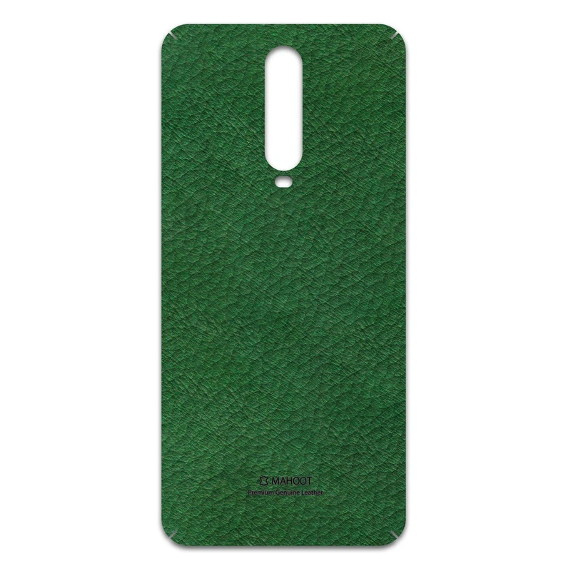 برچسب پوششی ماهوت مدل Green-Leather مناسب برای گوشی موبایل شیائومی Redmi K30