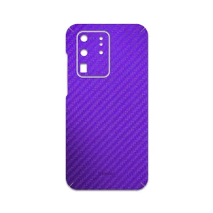 MAHOOT Purple-Fiber Cover Sticker for Samsung Galaxy S20 Ultra