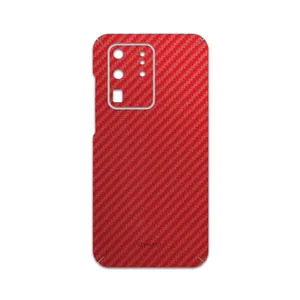 MAHOOT Red-Fiber Cover Sticker for Samsung Galaxy S20 Ultra