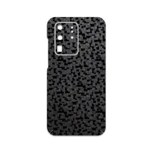 MAHOOT Black-Silicon Cover Sticker for Samsung Galaxy S20 Ultra