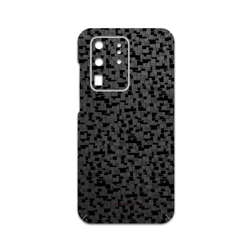 برچسب پوششی ماهوت مدل Black-Silicon مناسب برای گوشی موبایل سامسونگ Galaxy S20 Ultra
