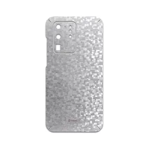 MAHOOT Silver-Silicon Cover Sticker for Samsung Galaxy S20 Ultra