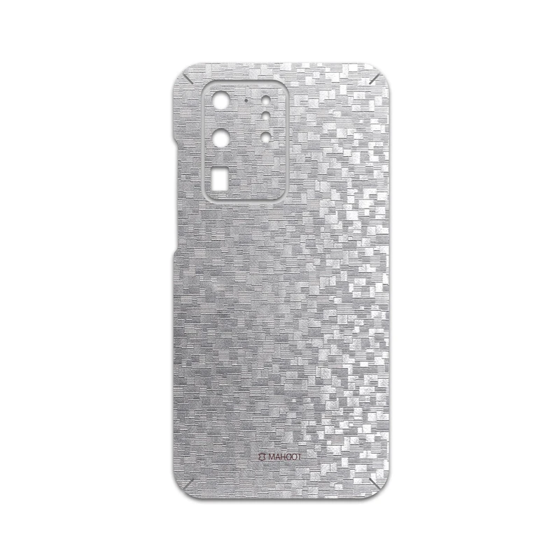 برچسب پوششی ماهوت مدل Silver-Silicon مناسب برای گوشی موبایل سامسونگ Galaxy S20 Ultra