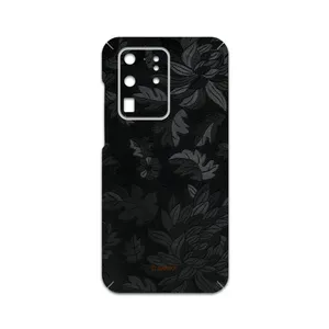 MAHOOT Black-Wildflower Cover Sticker for Samsung Galaxy S20 Ultra