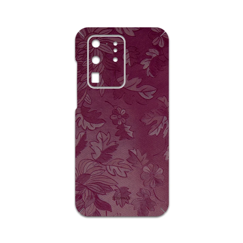 برچسب پوششی ماهوت مدل Red-Wildflower مناسب برای گوشی موبایل سامسونگ Galaxy S20 Ultra