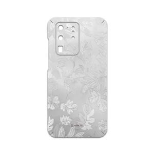 MAHOOT Silver-Wildflower Cover Sticker for Samsung Galaxy S20 Ultra