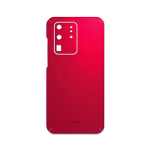 MAHOOT Matte-Warm-Red Cover Sticker for Samsung Galaxy S20 Ultra