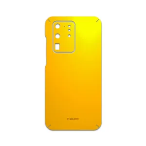 MAHOOT Matte-Deep-Mustard Cover Sticker for Samsung Galaxy S20 Ultra