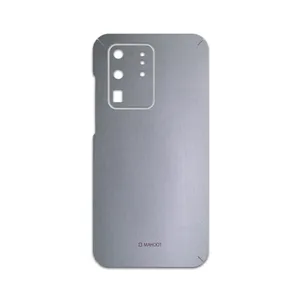 MAHOOT Matte-Silver Cover Sticker for Samsung Galaxy S20 Ultra